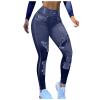 Maryia High Waist Slim Fit Leggings Seamless Skinny Stretch Yoga Pencil Pants Sexy Fashion Denim Print Fake Jeans view 1