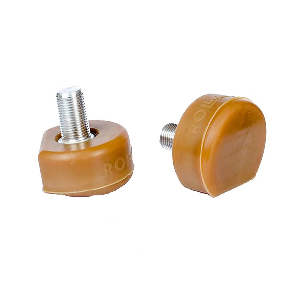 Quad Roller Skating Roll-Line Ambra Hockey Small Roller Skate Toe Stops (Hockey and Derby, Thread: Metric)