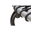 JumpSport 370 Indoor Lightweight Heavy Duty 39-Inch Heavy Duty Fitness Trampoline with Handle Bar Accessory, Black view 3