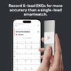 KardiaMobile 6L Max with 12-Month Subscription | 6-Lead Personal EKG Monitor | Heart Health Membership | Detects AFib & Irregular Arrhythmias | Easy Results in 30 Seconds | Works with Smartphones view 3