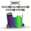 Nxtrnd VZR1 Football Visor, Flat Lens Technology, Fits Adult & Youth Football Helmets (Green) view 3