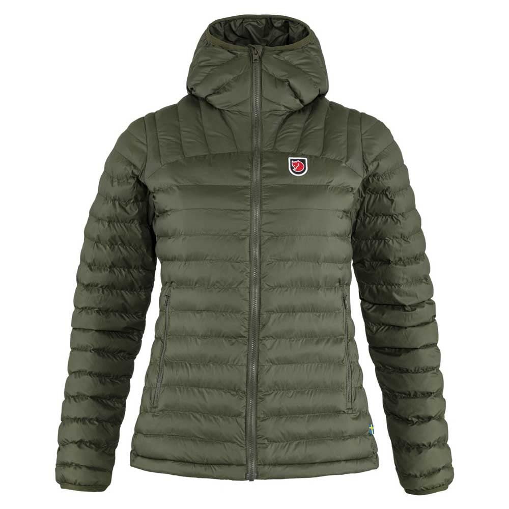 Fjallraven mens Hoodie Outdoors Equipment, Deep Forest, Small US