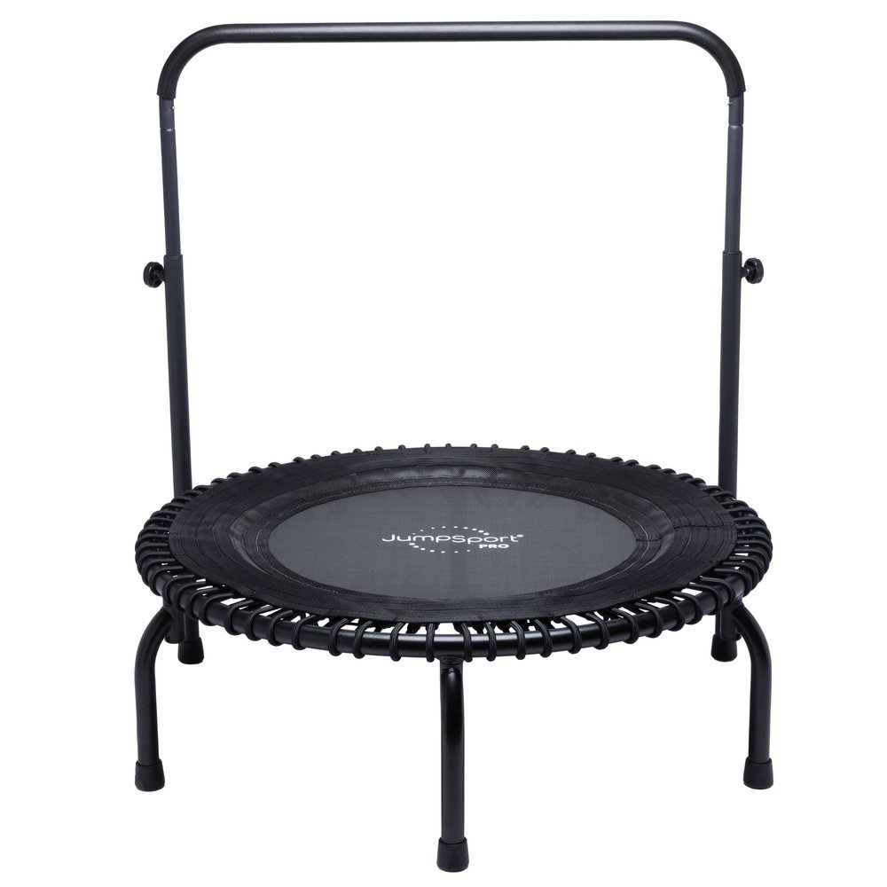 JumpSport 39 PRO Fitness Trampoline for Adults Model 350 PRO & Bolt-On Bar