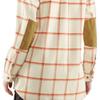 Fjallraven F84134113-321XXS Ovik Twill Shirt LS W Chalk White-Cabin Red XXS view 4