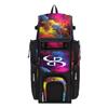 Boombah Superpack Bat Bag - Backpack Version (no wheels) - Holds 4 Bats - Burst Bat Bag Multi view 1
