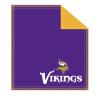 KR Strikeforce Officially Licensed NFL Minnesota Vikings Logo Bowling Ball Shammy Cleaning Pad view 1
