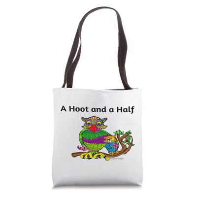 Parent Owl & Tot a Hoot and a Half on Behalf of Dad and Mom Tote Bag