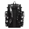 Boombah Superpack Bat Bag - Backpack Version (no wheels) - Holds 4 Bats - USA Stars & Stripes Black Ops Black/White view 2