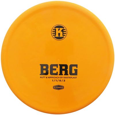 Kastaplast K3 Hard Berg Putter Golf Disc [Colors May Vary] - 170-172g