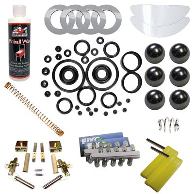 Game Room Guys 2014 Stern Mustang Pro Black Premium Pinball Maintenance Kit