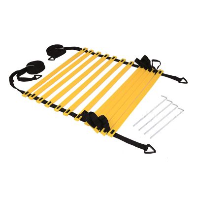 Agility Ladder 6M 12 Rung Agility Ladder, Agility Ladder for Soccer Speed Training Football, Fitness Feet Training Equipment Speed Ladder