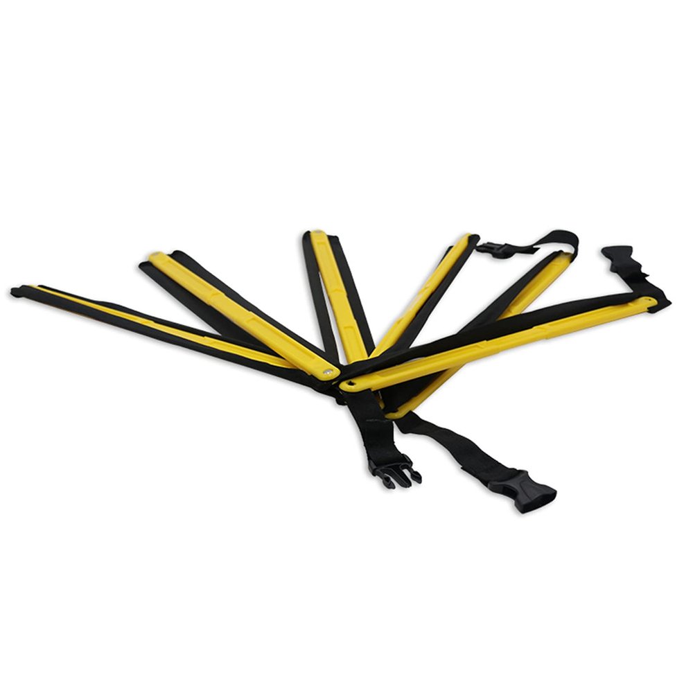 Agility Ladder Agility Ladder, Fixed Agility Speed Training Ladder,Cones Football Training Equipment, for Rugby, Boxing, Lacrosse Tennis(Size:5.1M)