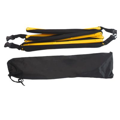Agility Ladder Multifunction Speed Agility Training, Training Ladder Set, Indoor Outdoor Fixed Rungs Agility Ladder, for Football Basketball Sports Training (Size:2.5M)
