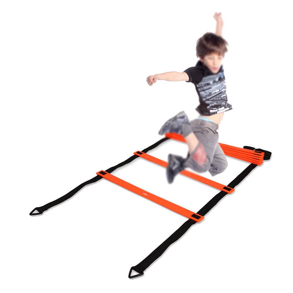Agility Ladder 6M Adjustable Agility Ladder, Speed Agility Training Se, for Football, Track Field, Basketball, Footwork, Workout Drills, with Carry Case