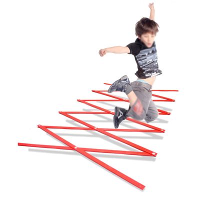 Agility Ladder 4.4M Telescopic Agility Ladder, Football/Basketball Speed Flexibility Ladder Training Ladder, for Kids/Adults Outdoor Speed Training