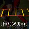 Agility Ladder 3 M 6 Section Soccer Training Equipment - Cones Agility Ladder Speed Practice Kit for Kids and Coaches - Conditioning and Footwork Workout Gear view 2
