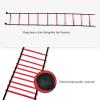 Agility Ladder Speed Agility Ladder, Football Flexibility Speed Training Fitness Jumping Ladder, with Storage Bag, Footwork Equipment for Soccer Football Drills(Size:4M) view 4