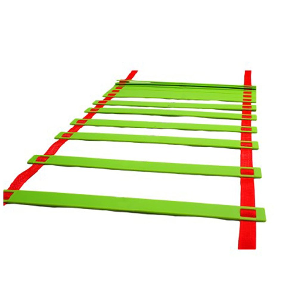 Agility Ladder Flexibility Agility Ladder,Speed Agility Training Set, Cones Football Training Equipment, for Boxing, Lacrosse Tennis,with Carrying Bag(Size:6M)