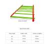 Agility Ladder Flexibility Agility Ladder,Speed Agility Training Set, Cones Football Training Equipment, for Boxing, Lacrosse Tennis,with Carrying Bag(Size:6M) view 2