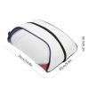 Golf Shoe Bag, Zippered Golf Shoe Carrier Bag Travel Shoes Case Carry Tote Bag White Convenient Carrier Bags for Men Women Golfer Accessories view 2
