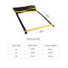 Agility Ladder Fixed Agility Ladder,Step Training Jump Ladder, Speed and Agility Training Set, for Kids Adults Outdoor Football Speed Training(Size:8M) view 2