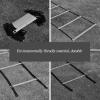 Agility Ladder Adjustable Agility Ladder Speed Ladder,Football Flexibility Training Jumping Ladder, Personal Training,for Athletic Footwork - Outdoor Drills(Size:4M) view 3