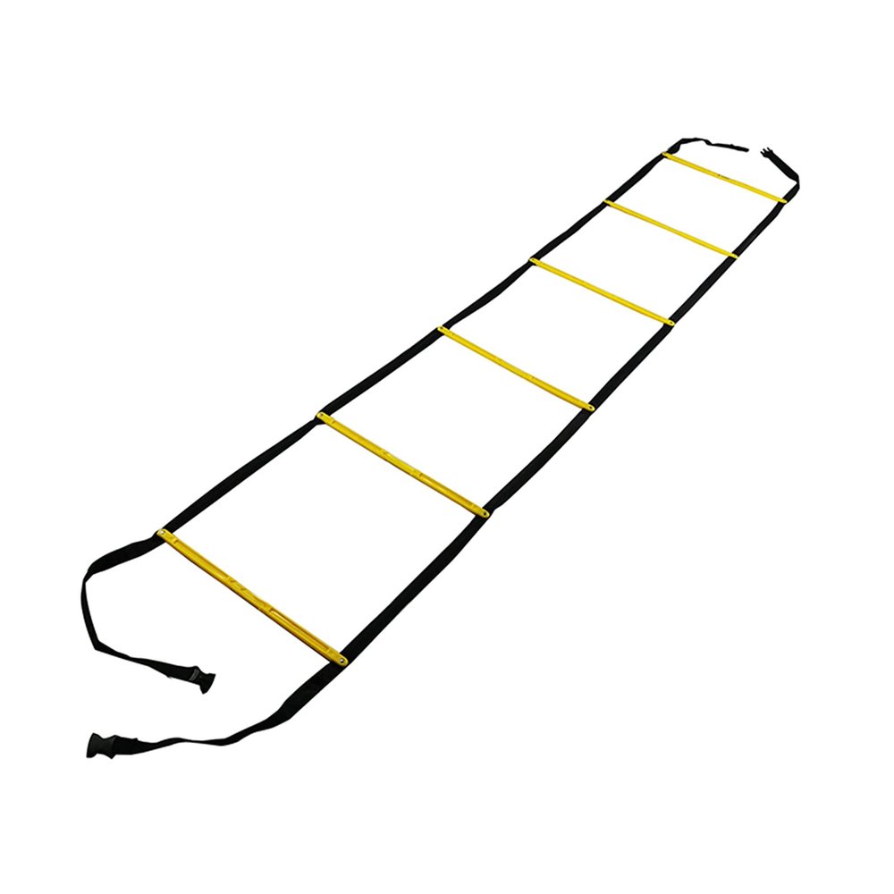 Agility Ladder Fixed Agility Ladder, Portable Speed Ladder Training Ladder, Cones Football Training Equipment, for Kids Adults Training, with Carry Case(Size:4.2M)