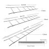 Agility Ladder Agility Ladder,Cones Football Training Equipment,Speed and Agility Training Set, for Sports Training and Soccer Tennis Drills(Size:6M) view 2