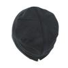 ililily Tencel Lyocell Color Kids' Beanie Ultra Soft Children Head Cover Hat, Black view 3