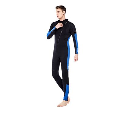 QCTZ 3/5Mm Neoprene Men Wetsuit, Dive Sail Surfing Free Diving Equipment, Acuba Snorkeling Fishing One-Piece Wetsuit