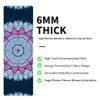 nuveti Yoga Mat Print Extra Thick TPE Non Slip Fitness Exercise Mat with Carrying Bag,72"x24" Extra Thick 6MM Exercise & Workout Mat for Yoga, Pilates Fitness and Floor Exercises view 4