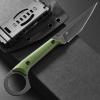 Ccanku C1140 Fixed Blade Knife,D2 Blade G10 Handle Claw Knife for Outdoor, EDC Tool, Survival, Hiking, Camping (Army Green) view 3