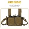 VISMIX Tactical Chest Rig, Adjustable&Detachable Molle Chest Rigs view 2