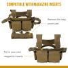 VISMIX Tactical Chest Rig, Adjustable&Detachable Molle Chest Rigs view 4