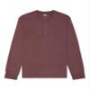 IZOD Men's Tall Saltwater Long Sleeve Henley Shirt, Port Royale, 4X-Large Big view 3