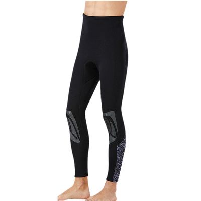 QCTZ Men's Neoprene 3Mm Long John Fullsuit, Front Zip One Piece Diving Suits, Sleeveless Wet Suit for Water Sports