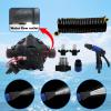 Sailingflo Washdown Kit Deck Wash Pump - 5.5 GPM, 70 PSI, 12V, Self-priming 5 Chamber Diaphragm Water Pressure Pump with 1/2 Inch FNPT Ports for Marine, RV, Boat, Yacht, Car, Mini Motor view 4