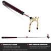 Collapsar Retractable Billiards Pool Cue Stick Bridge with Removable Metal Bridge Head,Billiards Pool Cue Accessory for Pool Table view 3