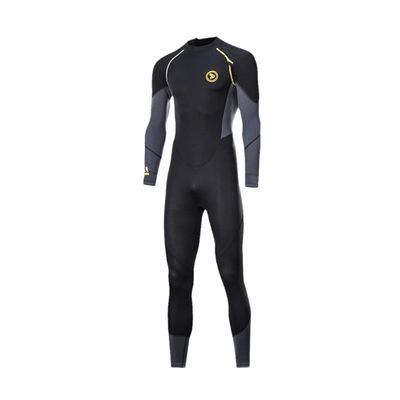 QCTZ 3MM Neoprene Wetsuit, Men Surf Scuba Diving Suit, Underwater Fishing Spearfishing Kitesurf Wet Suit Equipment