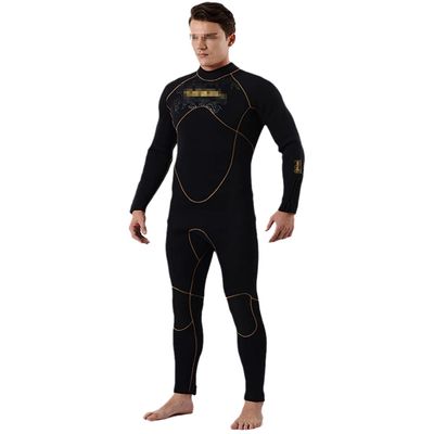 QCTZ Scuba Diving 5Mm Wetsuit, Mens Neoprene Spearfishing Full Body Swimwear Wetsuit, Diving Kite Surfing Suit