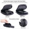 POYOLEE Women's Concealed Carry Gun Bag Tactical Soft Pistol Case Wide Nylon Belt Holster Pouch Waist Fanny Pack Fits Mid Compact Handguns for Everyday Carry (Leopard) view 3