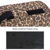 POYOLEE Women's Concealed Carry Gun Bag Tactical Soft Pistol Case Wide Nylon Belt Holster Pouch Waist Fanny Pack Fits Mid Compact Handguns for Everyday Carry (Leopard) view 4