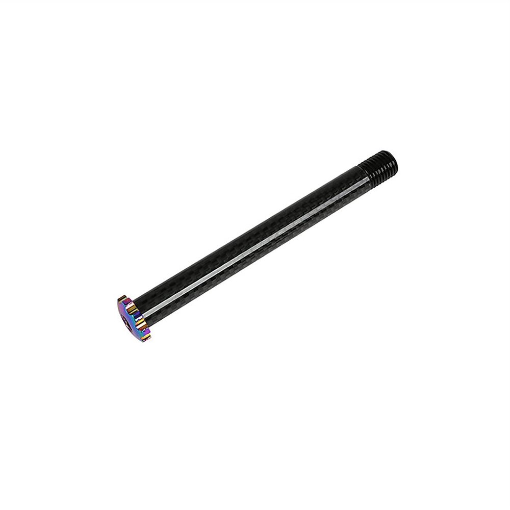 WQAZ Aluminum Alloy Bicycle Wheel Bicycle Front Hubs Tube 12mm Shaft Carbon Fiber Road Bike Quick Release Thru Axle Skewers Lightweight and Durable Wear-Resistant Lightweight and Compact