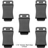 5-Pack 1.5 Inch 1.75 Inch Holster Clip for IWB & OWB Sheath | Kydex Holster | Fiber-Reinforced Polymer Belt Clips for Holsters view 4