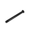 Aluminum alloy bicycle wheel Bicycle Front Hubs Tube 12mm Shaft Carbon Fiber Road Bike Quick Release Thru Axle Skewers Lightweight And Durable Wear-resistant lightweight and compact ( Color : Black ) view 1