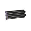 Aluminum alloy bicycle wheel Bicycle Front Hubs Tube 12mm Shaft Carbon Fiber Road Bike Quick Release Thru Axle Skewers Lightweight And Durable Wear-resistant lightweight and compact ( Color : Black ) view 2