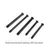 WQAZ Aluminum Alloy Bicycle Wheel Bicycle Hubs Axles Mountain Bike Aluminum Alloy Barrel Front Fork Rod12mm Rotary Locking Barrel Shaft Quick Release Wear-Resistant Lightweight and Compact view 3