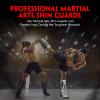 FIVING MMA Martial Arts Shin Guards  Padded, Adjustable Muay Thai Leg Guards with Instep Protection for Kickboxing/MMA Training and Sparring  Durable, Professional MMA Equipment (Black, Small) view 4