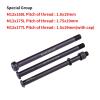 Aluminum alloy bicycle wheel Mountain Bike Bicycle Disc Quick Release Thru Axle Shaft Front Rear Hub Skewer Bicycle Fork Thru Axle Levers Bicycle Accessories Wear-resistant lightweight and compact view 4