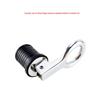 ihreesy Marine Drain Plug,304 Stainless Steel Snap Handle Marine Rubber Drain Plug Boat Drain Plug for 25mm/32mm Drain Hole,25mm view 3